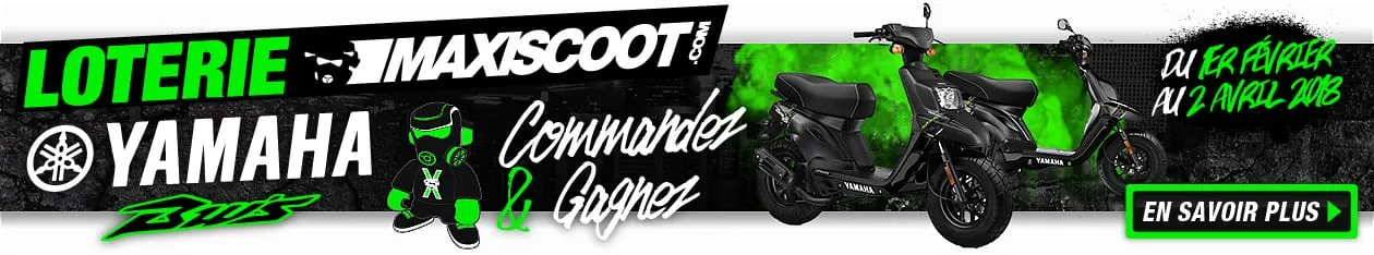 Maxiscoot vous offre un Yamaha BW’s Original !
