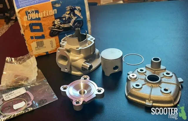 Coup d’oeil dans le rétro : Polini Evolution 1 70 cc