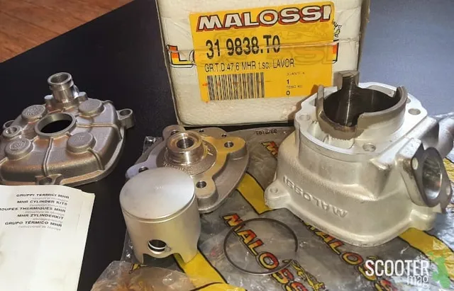 Coup d’oeil dans le rétro : Malossi MHR Team 1 70 6T tuned