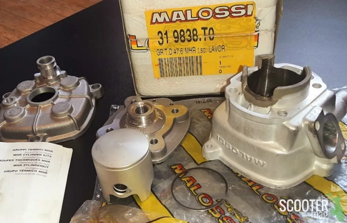 Coup d’oeil dans le rétro : Malossi MHR Team 1 70 6T tuned