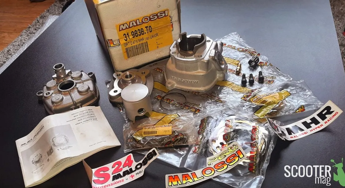 Coup d’oeil dans le rétro : Malossi MHR Team 1 70 6T tuned