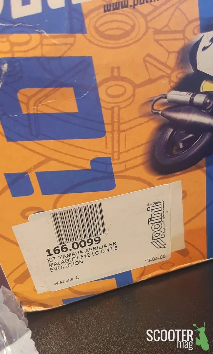 Coup d’oeil dans le rétro : Polini Evolution 1 70 cc
