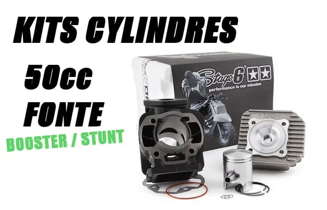 Kits cylindres 50 cc fonte Minarelli Vertical