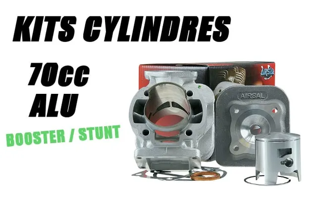 Kits cylindres 70 cc alu Minarelli Vertical