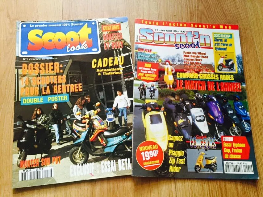 MBK Booster : 30 ans de passion en photos