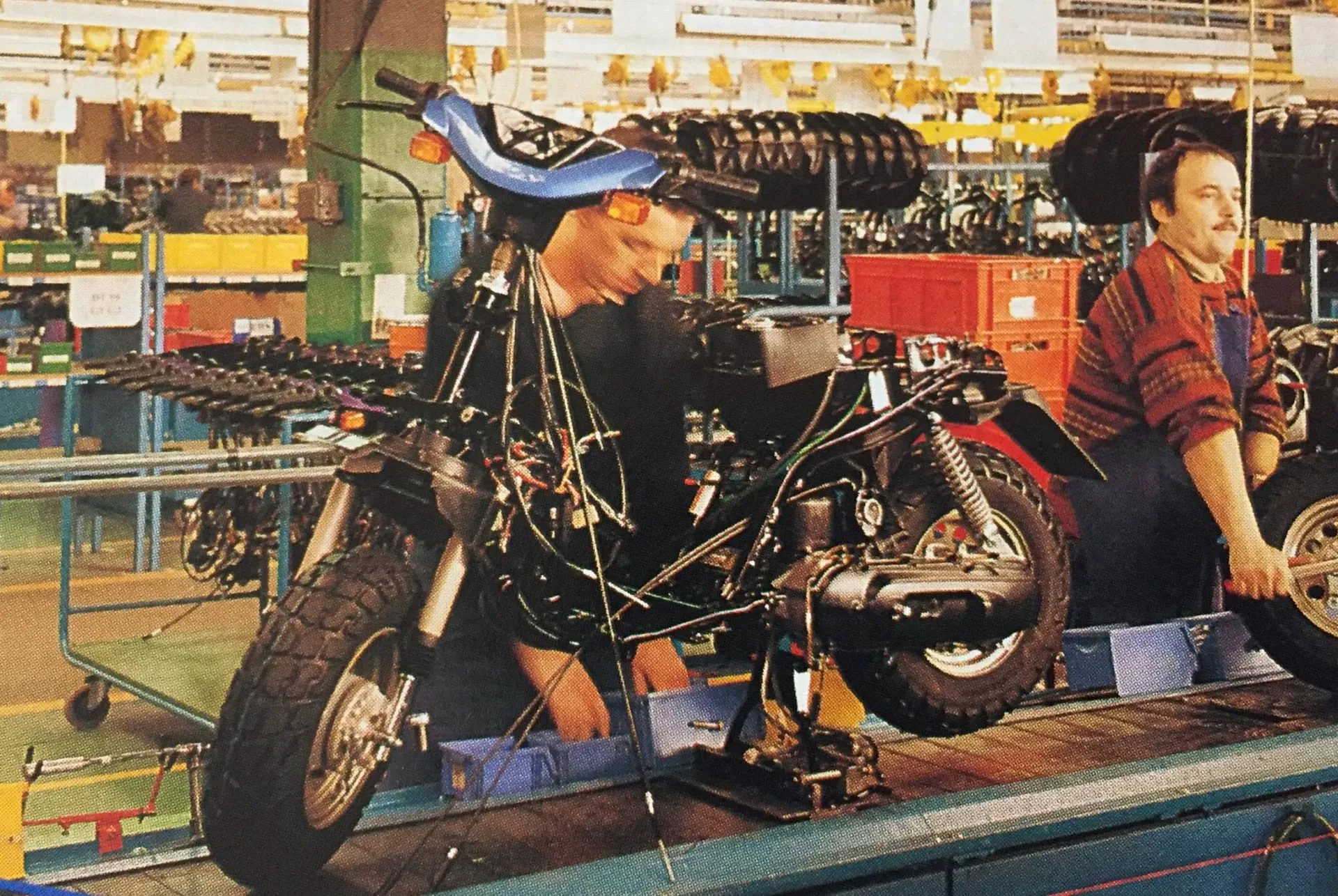 MBK Booster : dans les coulisses de sa fabrication