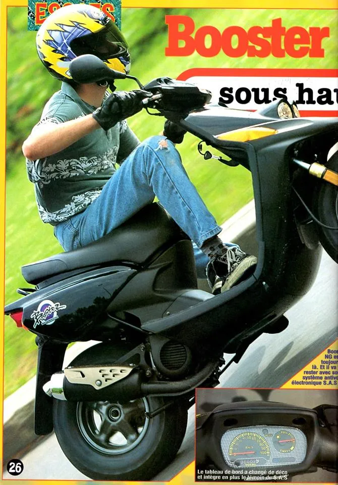 MBK Booster NG SAS – Essai Scoot’n Scoot