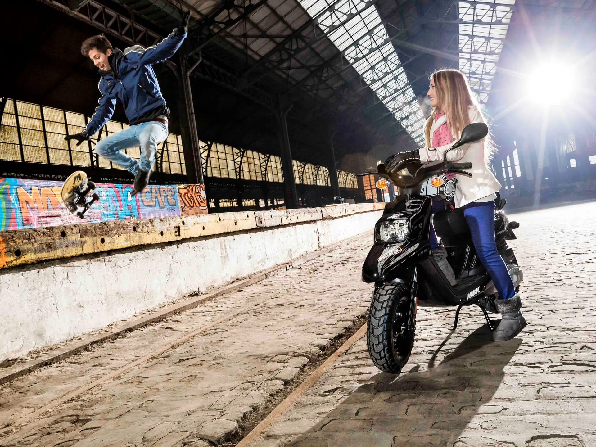 Booster Spirit : le scooter star par MBK