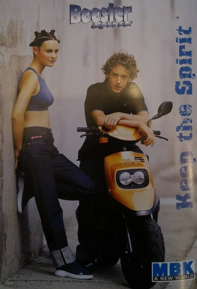 Publicités de MBK Booster et YAMAHA BW’s