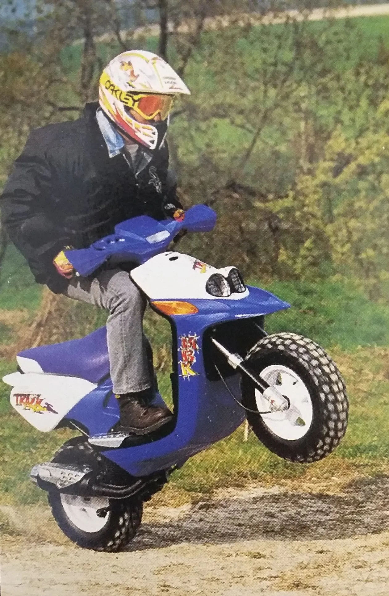 Photos MBK Booster et YAMAHA BW’s d’époque
