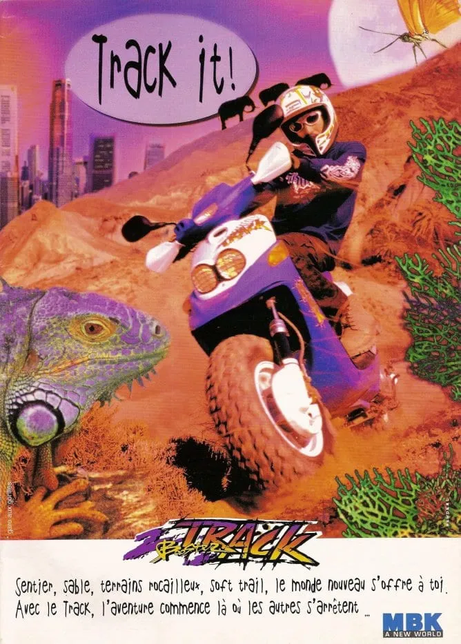 Publicités de MBK Booster et YAMAHA BW’s