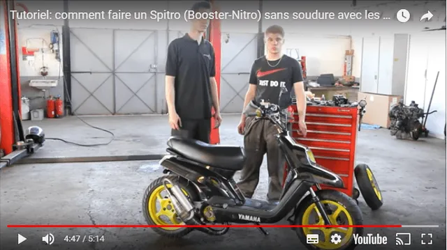 Adapter un moteur de Nitro sur un Booster : 15 minutes suffisent