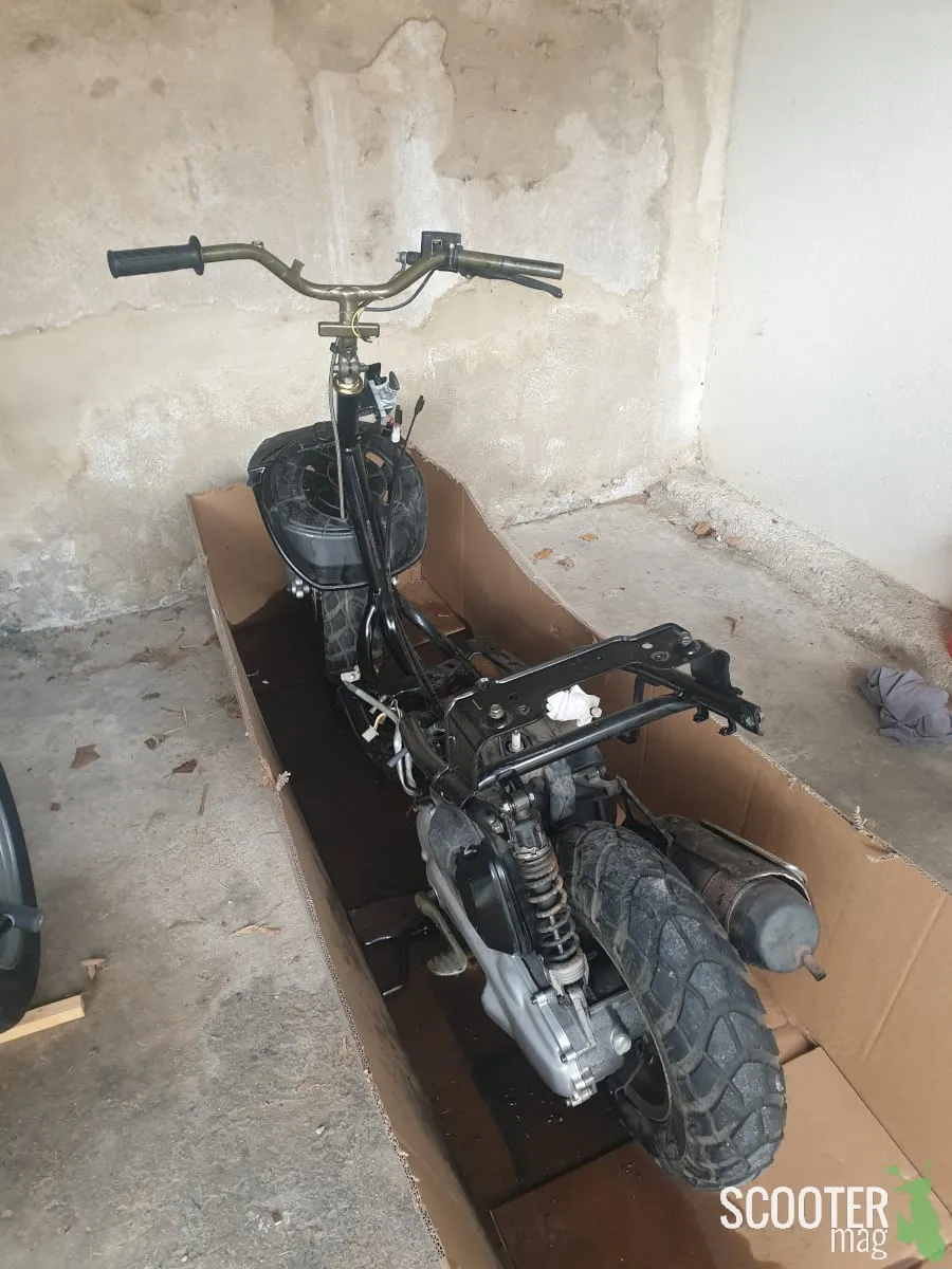 Yamaha BW’s Next Génération – Décrassage