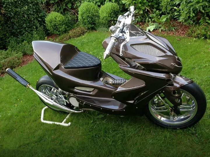 MBK Nitro de 2013 personnalisé