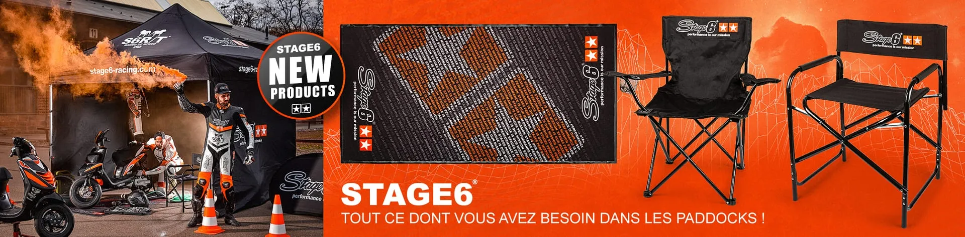 Un paddock aux couleurs de Stage6