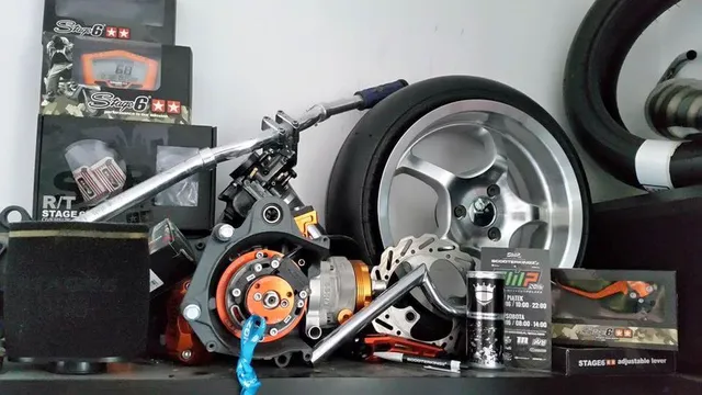 Accessoires et pièces scooter