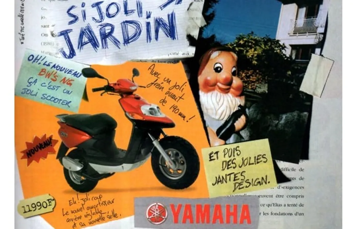 Publicités de MBK Booster et YAMAHA BW’s