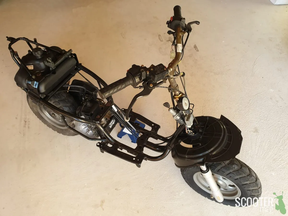 Yamaha BW’s Next Génération – Remontage