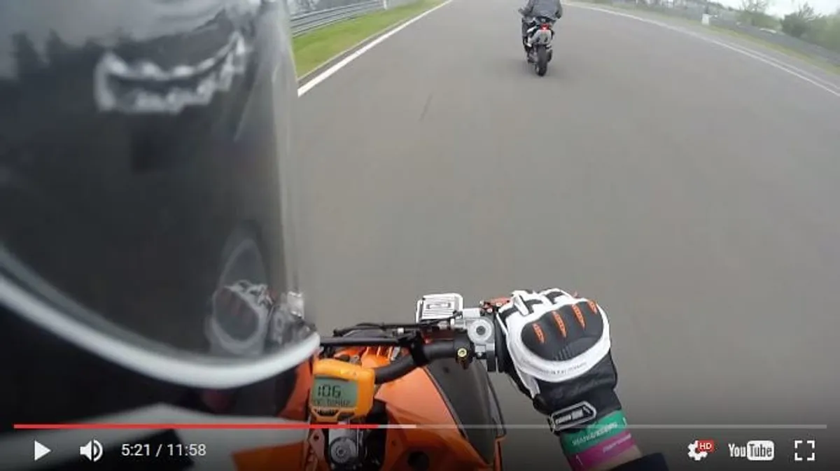 Yamaha Aerox au Nürburgring