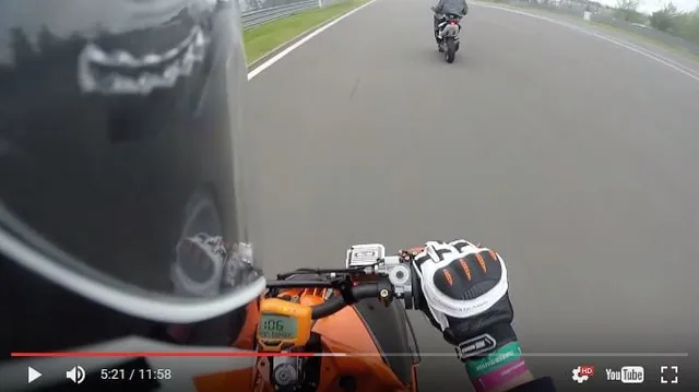 Yamaha Aerox au Nürburgring