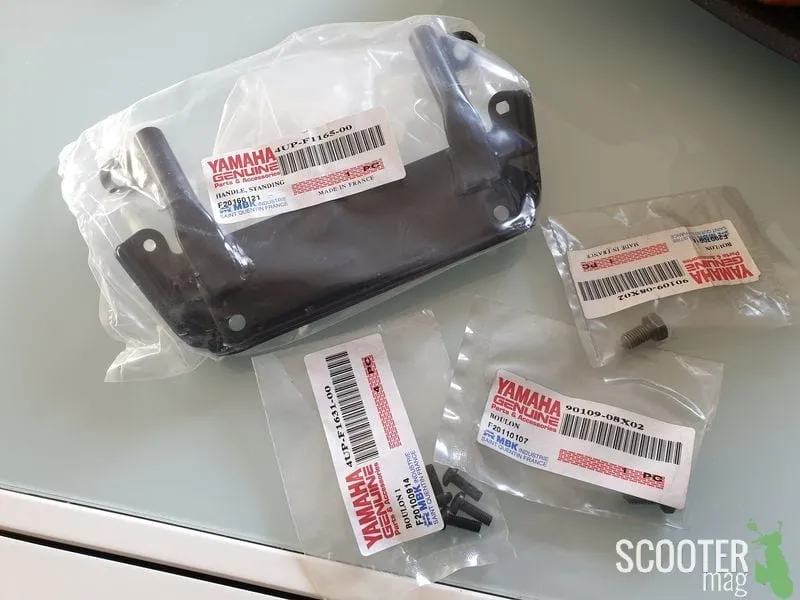 Yamaha BW’s Spy Black 2 – Commande des pièces