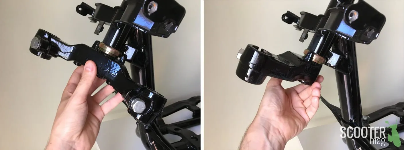 Entretien de la fourche scooter : changer ses roulements