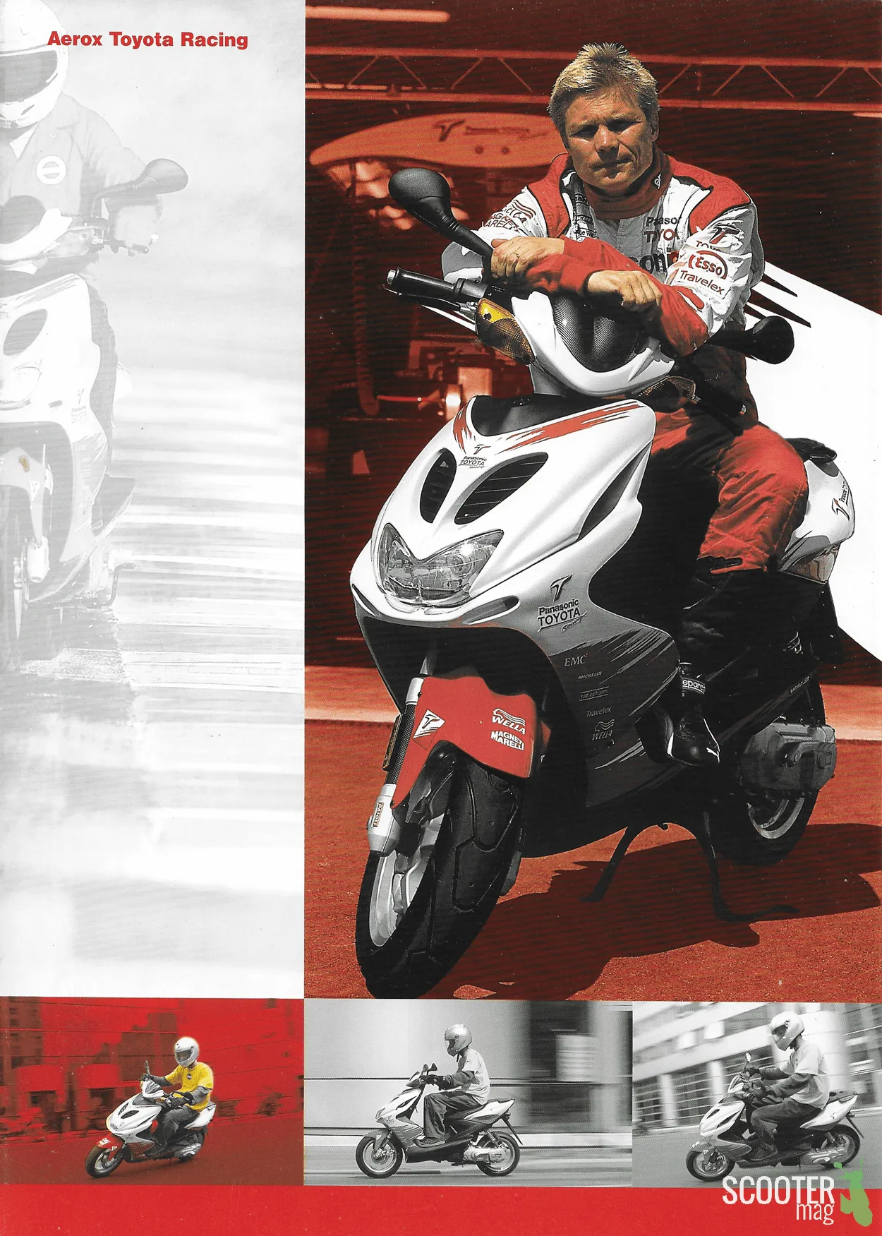 Yamaha Aerox R Toyota Racing de 2003 – Brochure