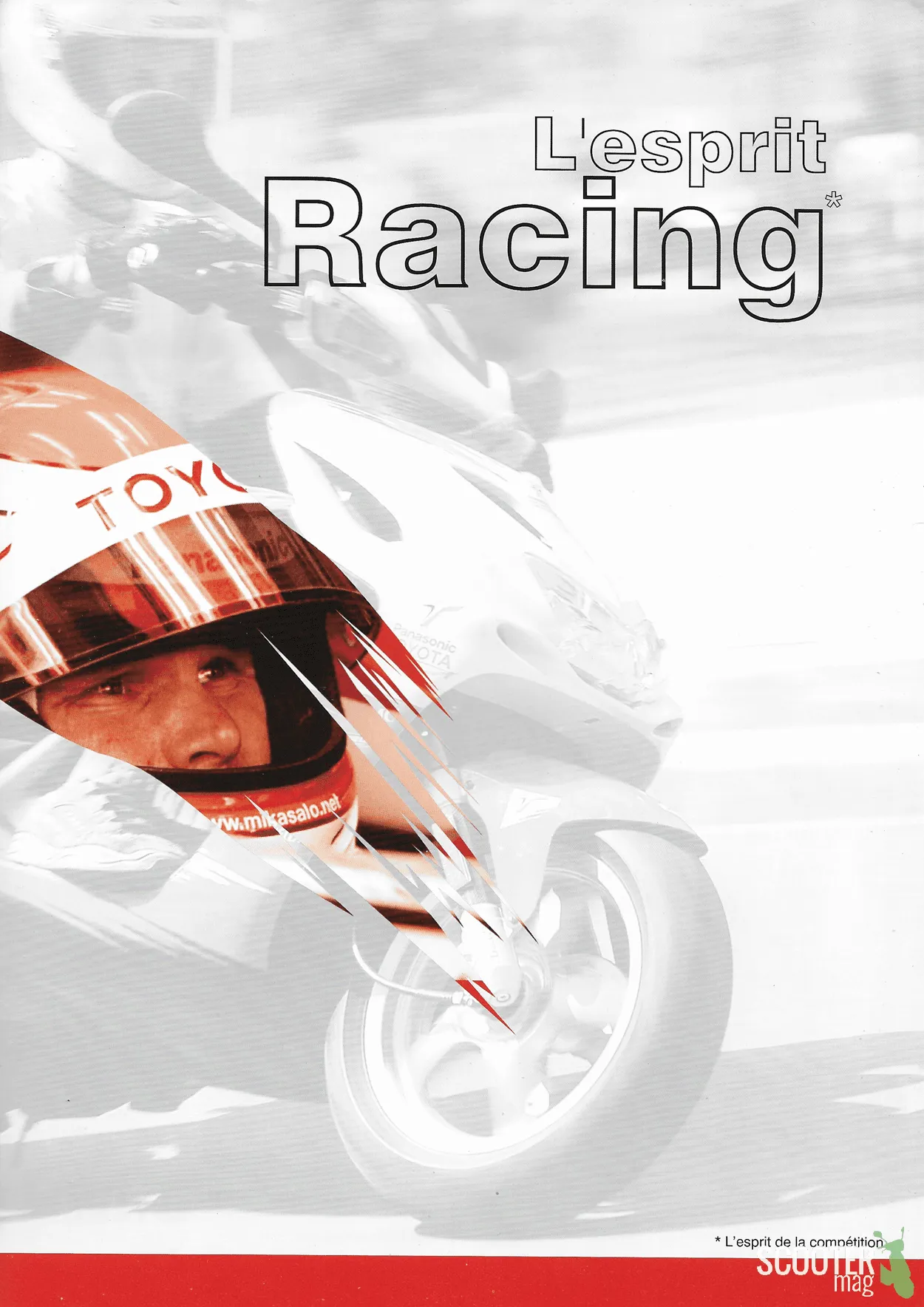 Yamaha Aerox R Toyota Racing de 2003 – Brochure
