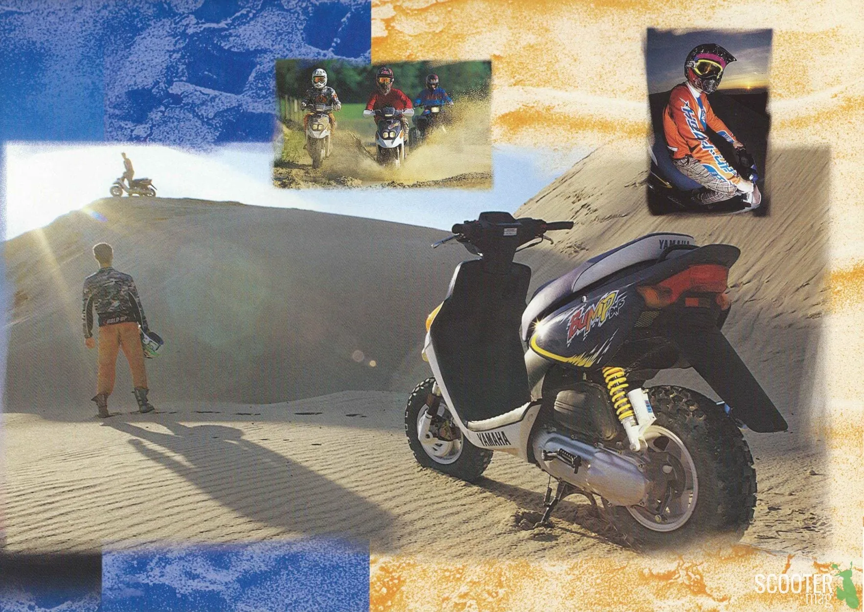 Yamaha BW’S Bump de 1996 – Brochure