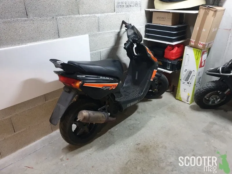 Yamaha BW’s Spy Black 2 – Commande des pièces